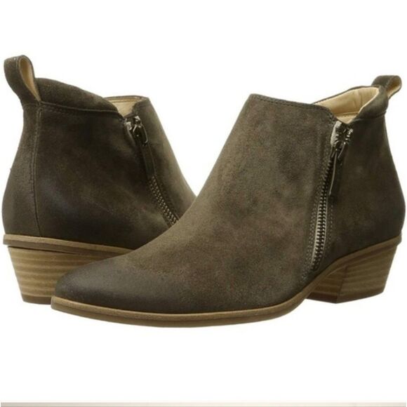Paul Green Jillian Booties in Grey Suede Size UK 5.5 or US 8 - Picture 1 of 11